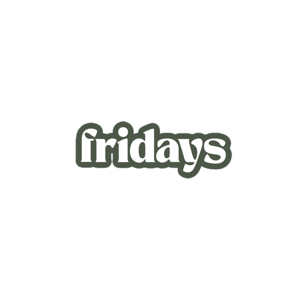 Fridays sticker