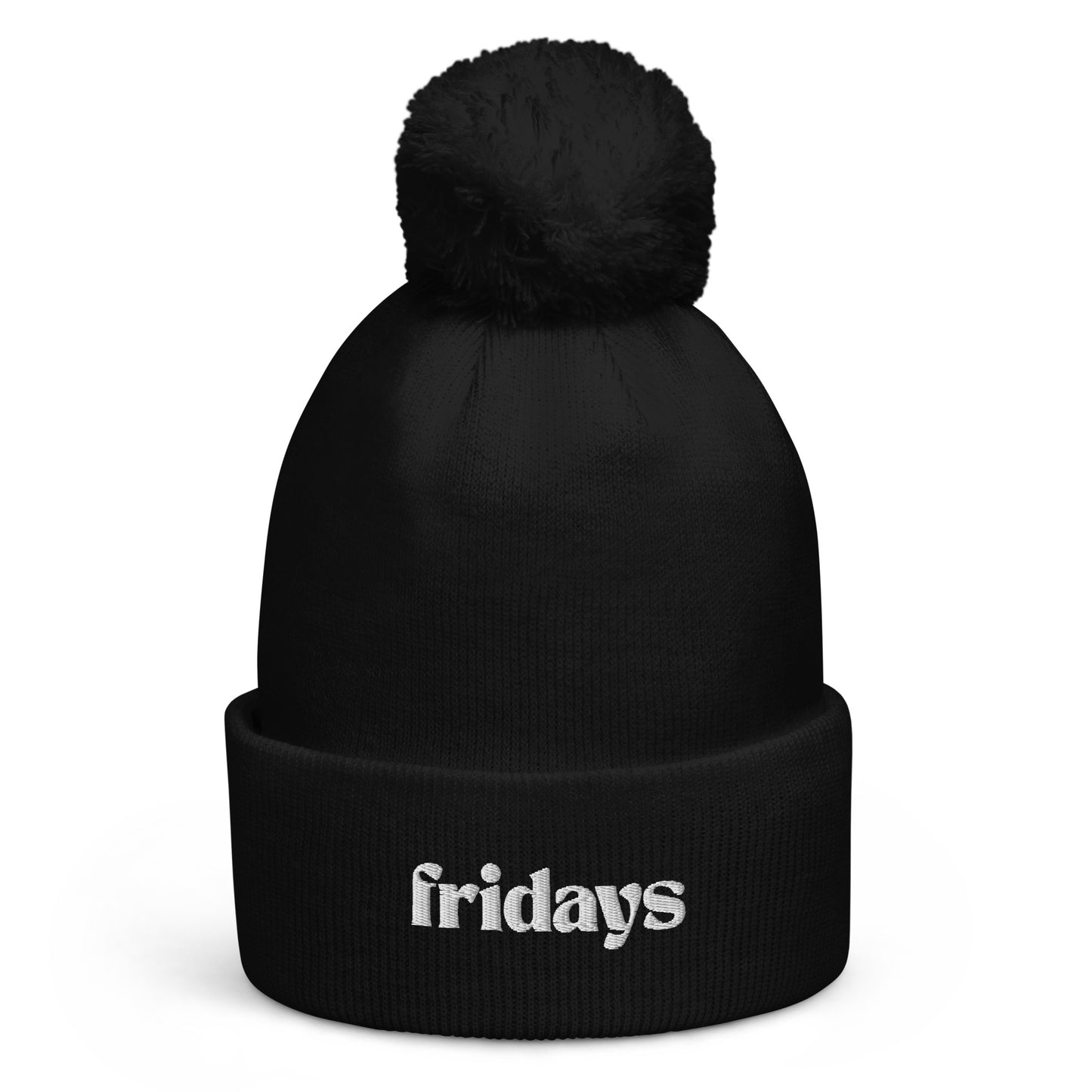 Fridays Pom-Pom Beanie