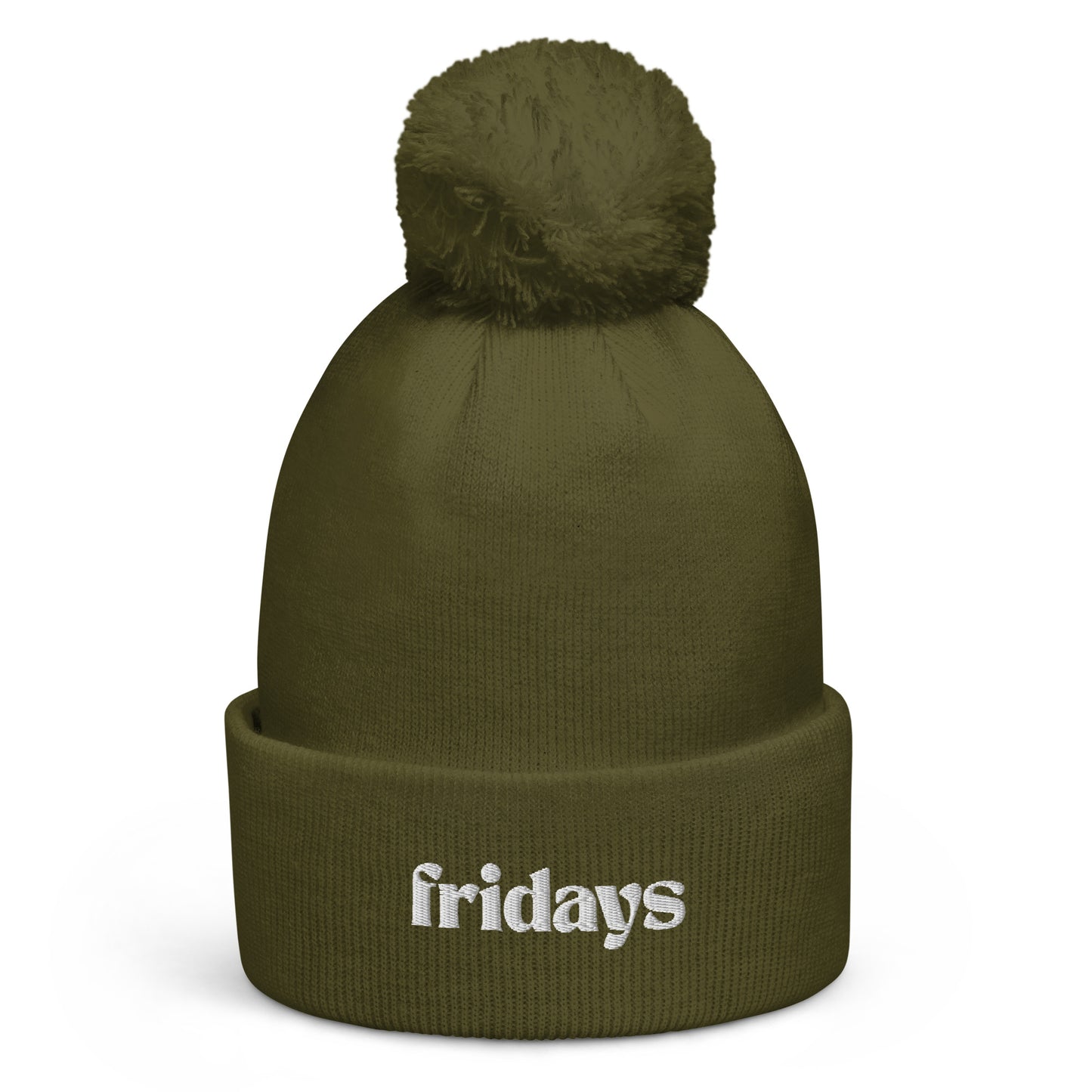 Fridays Pom-Pom Beanie