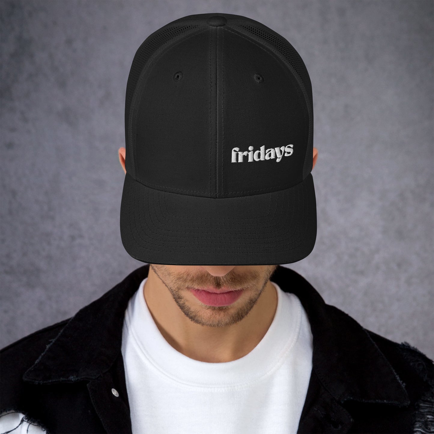 Fridays Small Logo Trucker