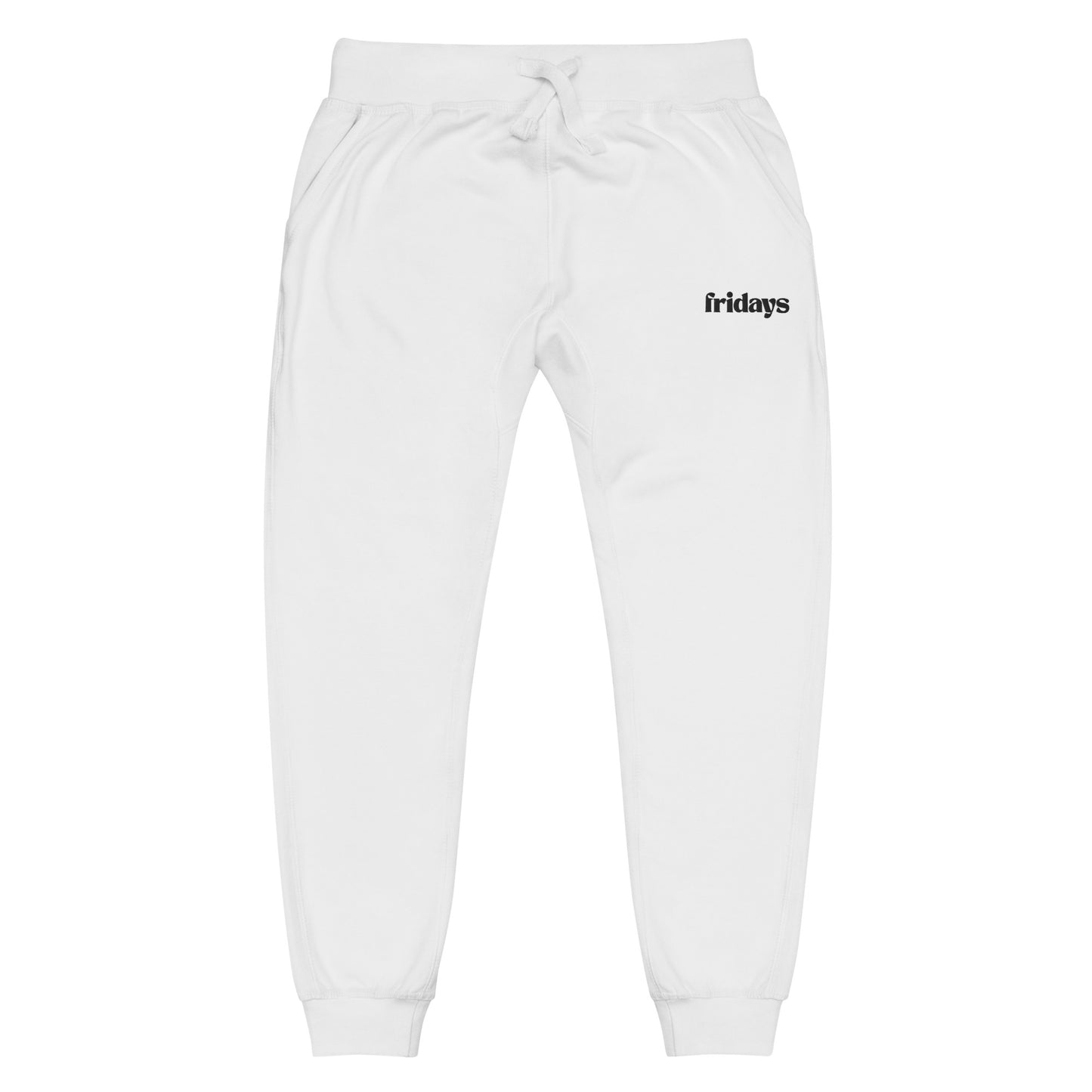 Fridays Black Logo Sweatpants