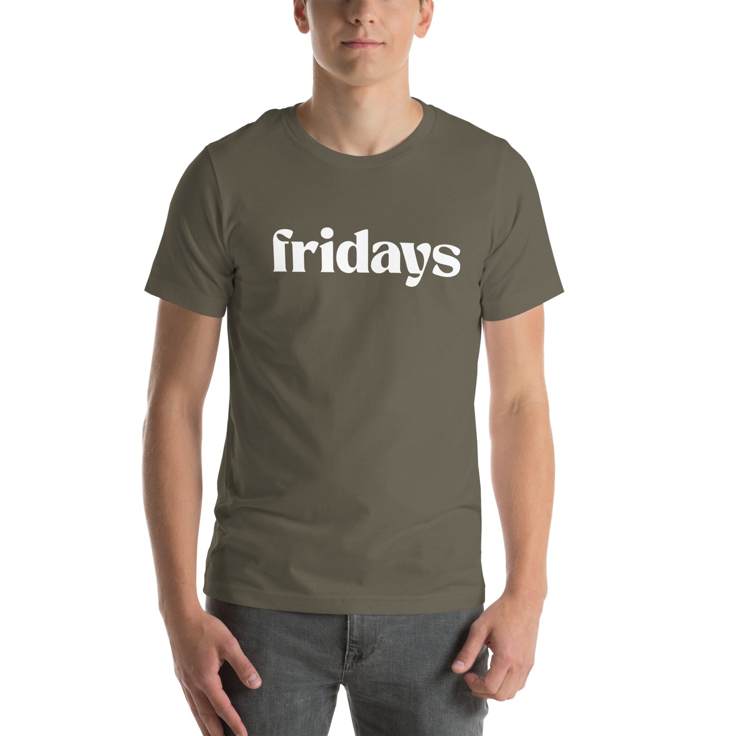 Fridays White Logo