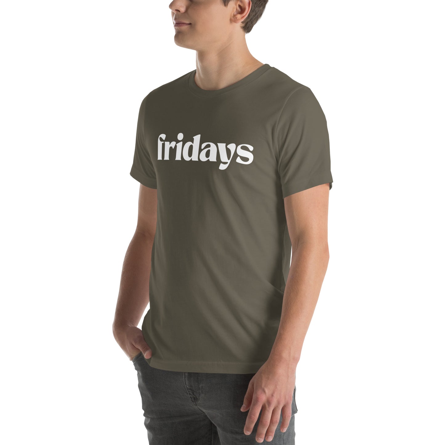 Fridays White Logo