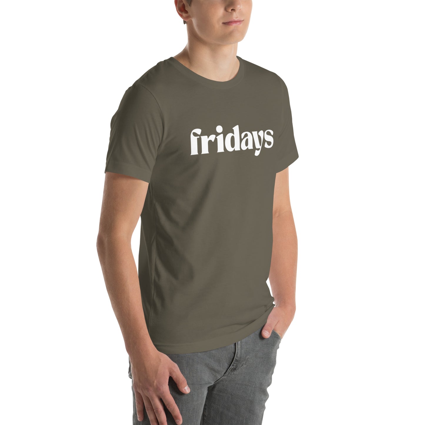 Fridays White Logo