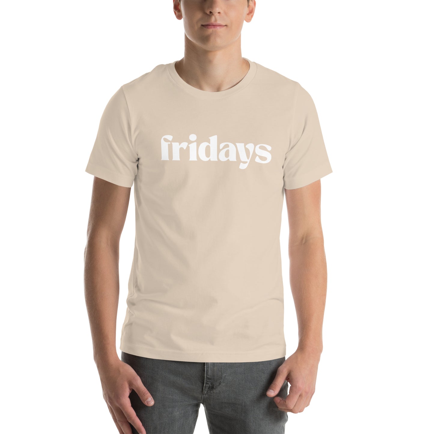 Fridays White Logo